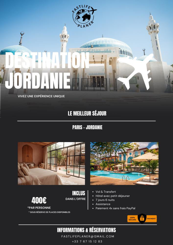 Destination Jordanie